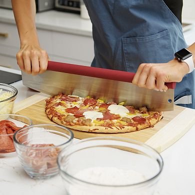 Old Stone Pizza Cutter Comfort Grip Rocker