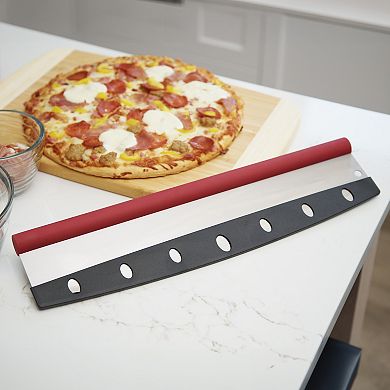 Old Stone Pizza Cutter Comfort Grip Rocker