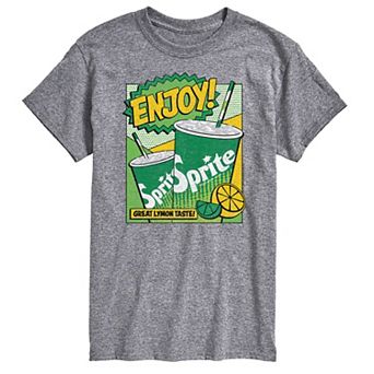 Big & Tall Sprite Enjoy Pop Art Graphic Tee