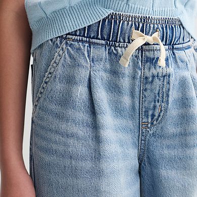 Girls 6-20 SO® Pull-On Pleated Wide Leg Pants in Regular & Plus Size