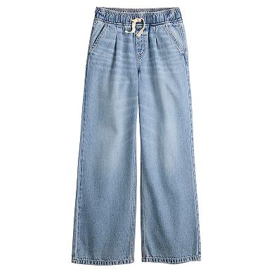 Girls 6-20 SO® Pull-On Pleated Wide Leg Pants in Regular & Plus Size