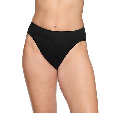 Women's Warners No Pinching No Problems® 3-pk. Dig-Free Mid-Waist Hi-Cut Panty RT4403P