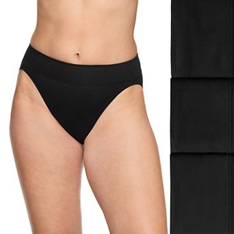 Women's Warners No Pinching No Problems® 3 pk Dig-Free Mid-Waist Hi-Cut Panty RT4403P
