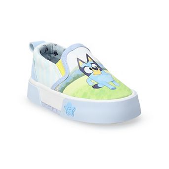 Bluey Toddler Boys Twin Gore Slip-On Shoes