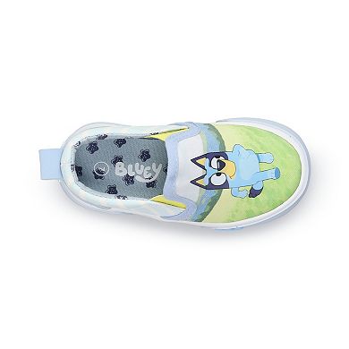 Bluey Toddler Boys Twin Gore Slip-On Shoes