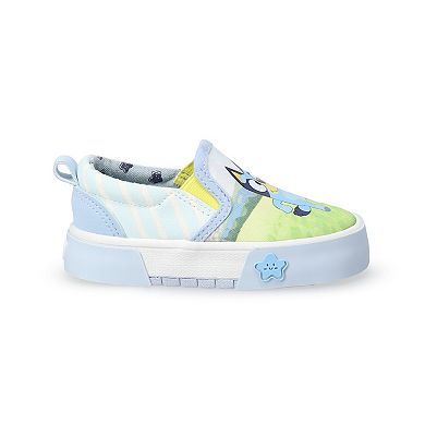 Bluey Toddler Boys Twin Gore Slip-On Shoes