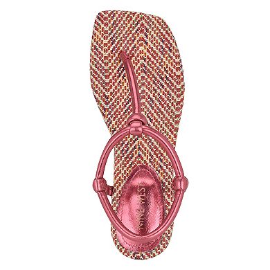 Nine West Nortny Women's Casual Square Toe Flat Sandals