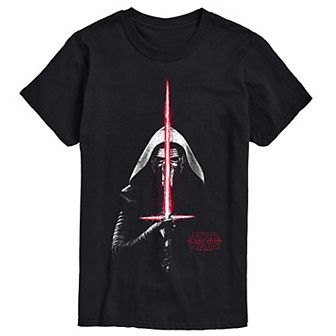 Big & Tall Star Wars Kylo Ren Lightsaber Graphic Tee