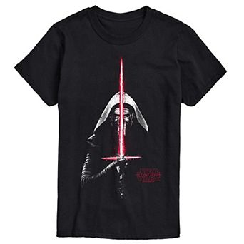 Big & Tall Star Wars Kylo Ren Lightsaber Graphic Tee