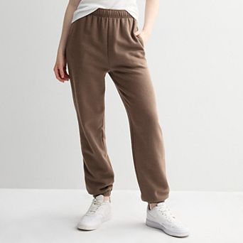 Juniors' SO® Foldover Fleece Jogger Pants