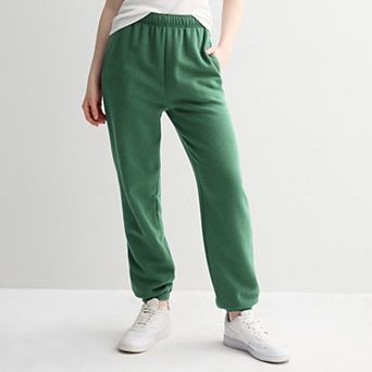 Juniors' SO® Foldover Fleece Jogger Pants