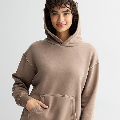 Juniors' SO Oversized Pullover Hoodie
