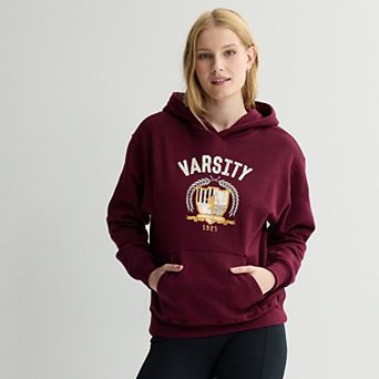 Juniors' SO® Oversized Pullover Hoodie