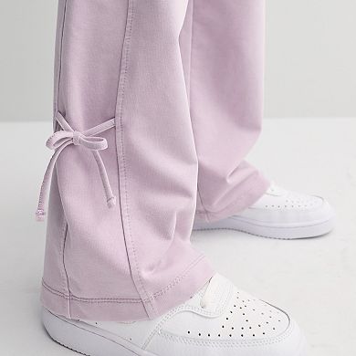 Girls 7-16 Vanilla Star Side Bow Wide Leg Pants