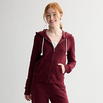 Juniors' SO® Core Zip-Up Hoodie