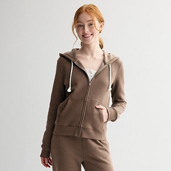 Juniors' SO® Core Zip-Up Hoodie