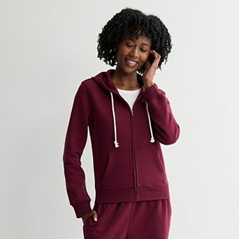 Juniors' SO® Core Zip-Up Hoodie