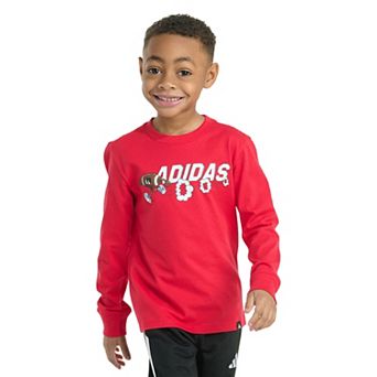 Boys 8-20 adidas Long Sleeve Sport Graphic Tee