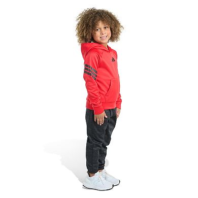 Boys 4-8 adidas Fleece Pullover Hoodie & Joggers Set