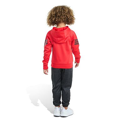 Boys 4-8 adidas Fleece Pullover Hoodie & Joggers Set