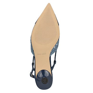 Nine West Railen Women's Pointy Toe Slingback Dress Pumps