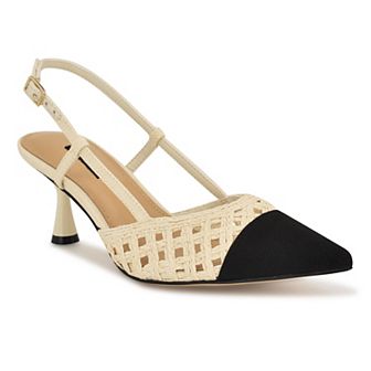 Nine West Railen Women's Pointy Toe Slingback Dress Pumps