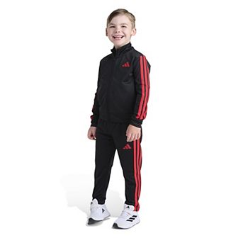 Boys 4-7 adidas 2 pc Long Sleeve Jacket & Pants Set