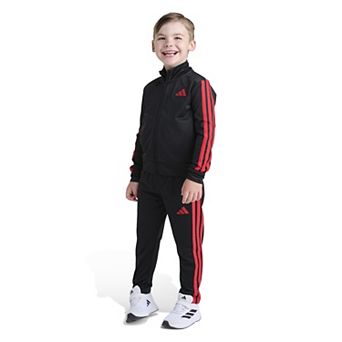 Boys 4-7 adidas 2 pc Long Sleeve Jacket & Pants Set