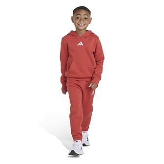 Boys 4-7 adidas 2 pc Long Sleeve Pullover Hoodie & Jogger Pants Set