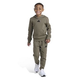 Boys 4-7 adidas 2 pc Long Sleeve Pullover Hoodie & Jogger Pants Set