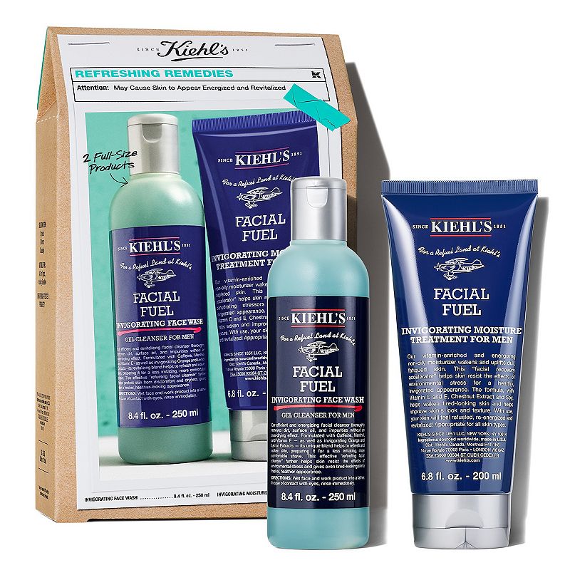 Kiehl's Since 1851 Men's Refreshing Remedies Skincare Set, None