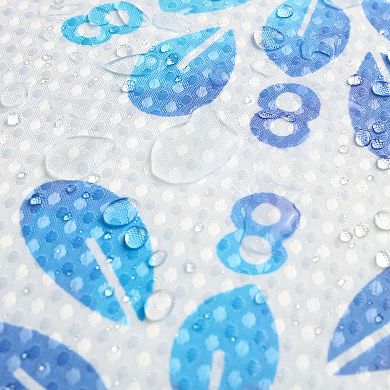 Awesome Home Boho Floral Texture Shower Curtain