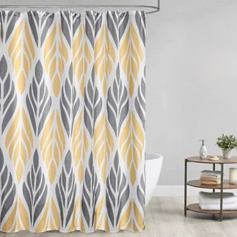 Awesome Home Medallion Leaf Shower Curtain