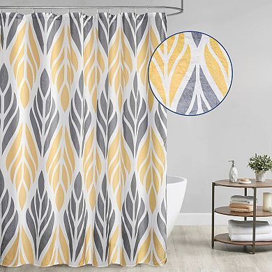 Awesome Home Medallion Leaf Shower Curtain
