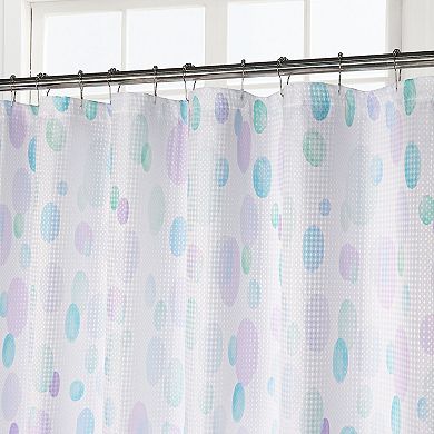 Awesome Home Painter Dots Textured Shower Curtain