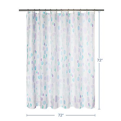 Awesome Home Painter Dots Textured Shower Curtain