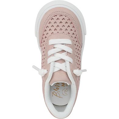 Blowfish Malibu Playlist Toddler Girls Slip On Faux Leather Sneakers