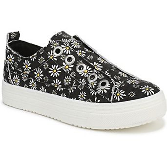 Blowfish Malibu Super Play Girls' Floral Embroidered Slip On Shoes