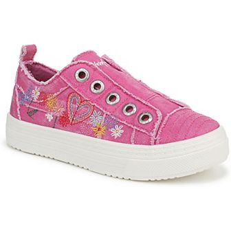 Blowfish Malibu Super Play Girls' Floral Embroidered Slip On Shoes