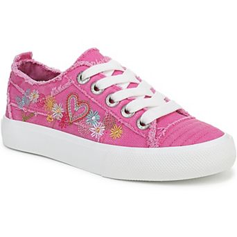 Blowfish Malibu Vivid 2-K Pink Lace-Up Kids' Sneakers