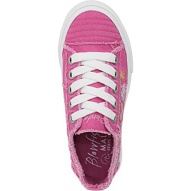 Blowfish Malibu Vivid 2-K Pink Lace-Up Kids' Sneakers