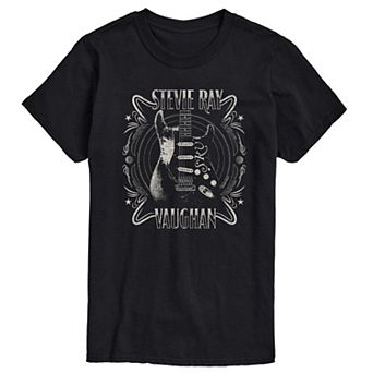 Men's Stevie Ray Vaughan Guitar Graphic Tee
