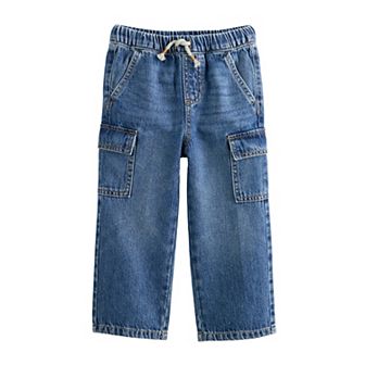 Baby & Toddler Jumping Beans® Relaxed Pull-On Cargo Denim Pants