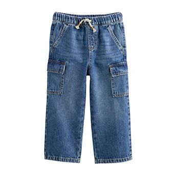 Baby & Toddler Jumping Beans® Relaxed Pull-On Cargo Denim Pants