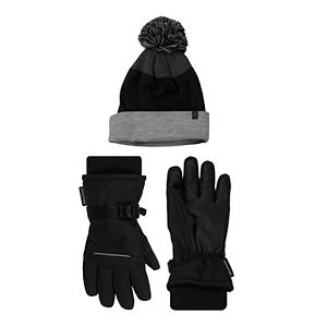 Boys ZeroXposur Coldfront 2-pc. Winter Gloves & Reflective Cuffed