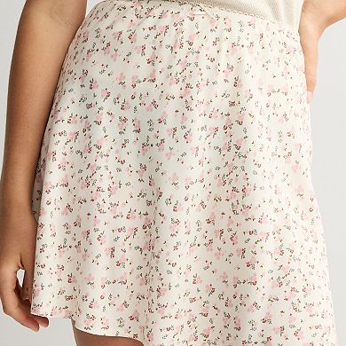 Juniors' SO® Mini Slip-On Skirt