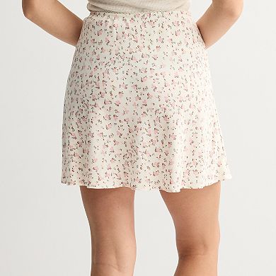 Juniors' SO® Mini Slip-On Skirt