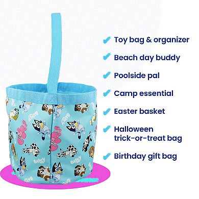 Bluey Party Time Bucket Tote Bag
