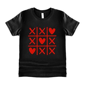 Tic Tac Heart Youth Short Sleeve Graphic Tee