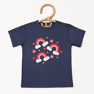 Valentine Rainbow Youth Short Sleeve Graphic Tee